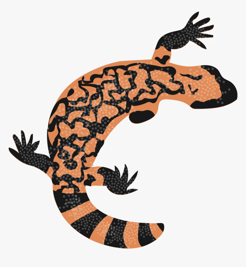 Gila Monster Clipart Cartoon - Gila Monster Clip Art Free, HD Png Download, Free Download