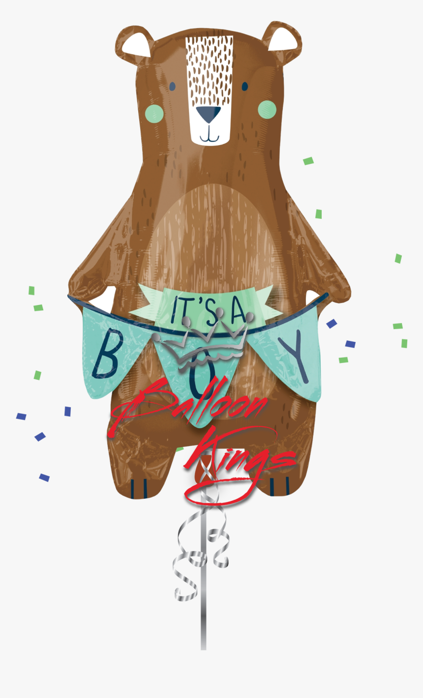Its A Boy Bear - We Can Bearly Wait, HD Png Download, Free Download