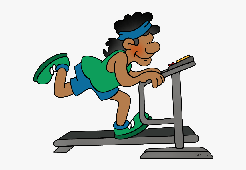 Exercise Bench Clipart Exercise Class - Treadmill Clipart, HD Png Download, Free Download