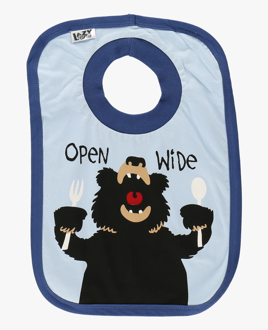 Open Wide Blue - Bib, HD Png Download, Free Download