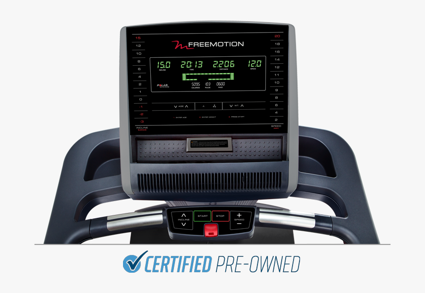 3 Reflex Treadmill "
 Class= - Freemotion Reflex Treadmill, HD Png Download, Free Download