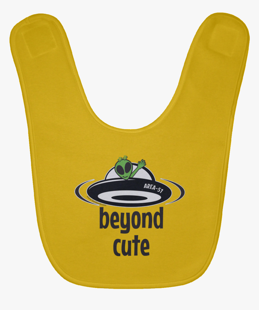 Area 51 Beyond Cute Ufo Alien Baby Bib - Bib, HD Png Download, Free Download