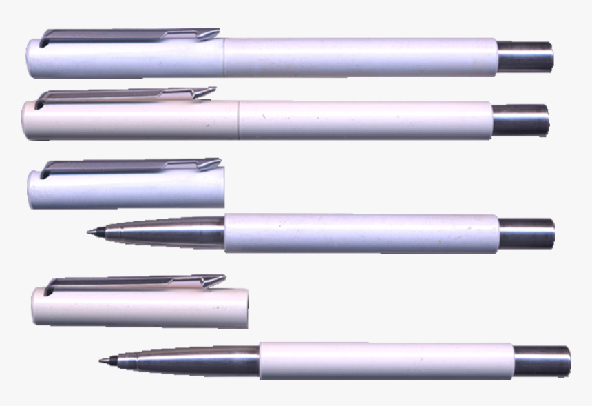 White Colour Parker Pen, HD Png Download, Free Download