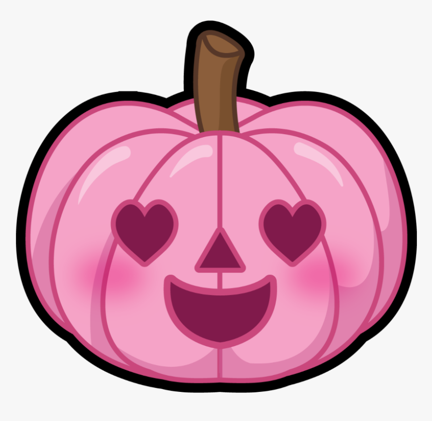 #mq #pink #heart #halloween #pumpkin - Blue Pumpkin Clipart, HD Png Download, Free Download