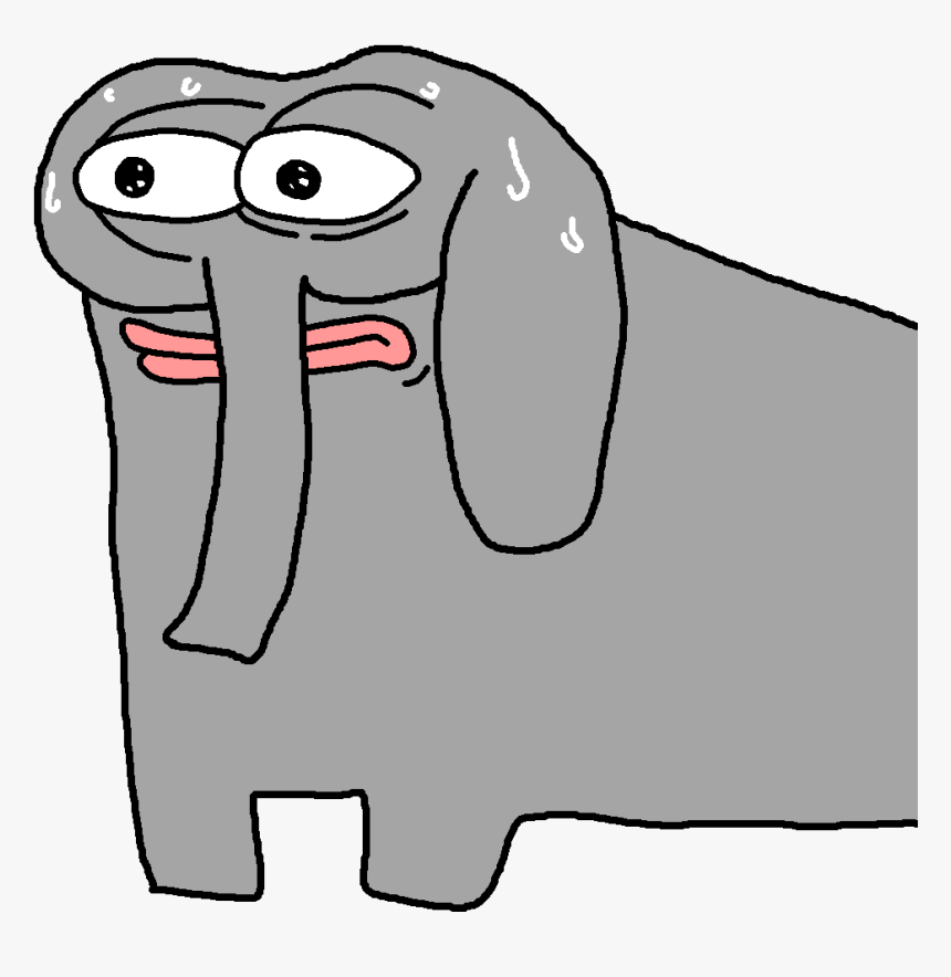 View Sweating , , Png Download - 4chan Elephant, Transparent Png, Free Download
