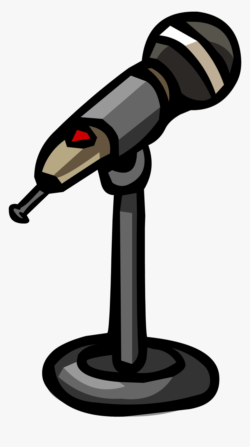 Microphone Sprite - Club Penguin Microphone Png, Transparent Png, Free Download