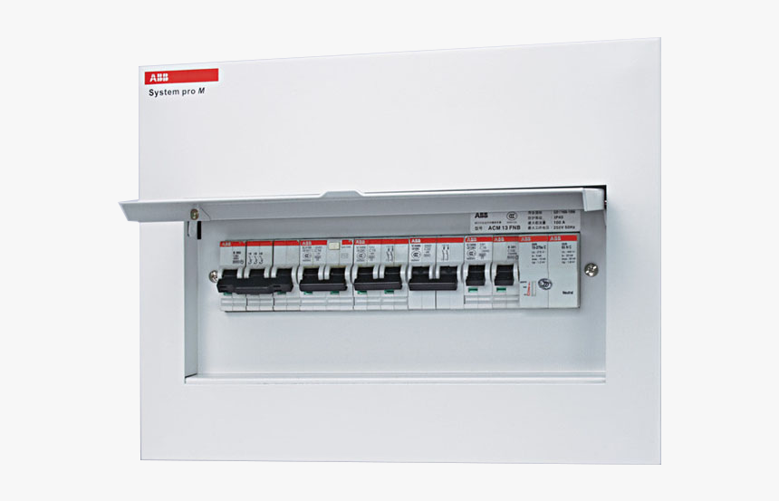 Abb Distribution Box Metal Empty Box 16 Circuit Household - Electrical Distribution Box Switch, HD Png Download, Free Download