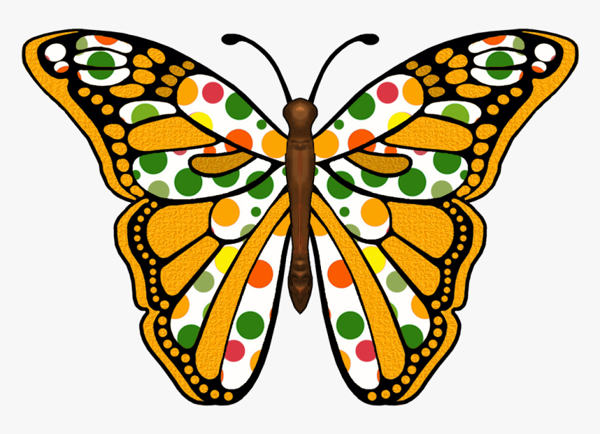 Butterfly Green Clipart Free Images Transparent Png - Butterfly Clipart, Png Download, Free Download