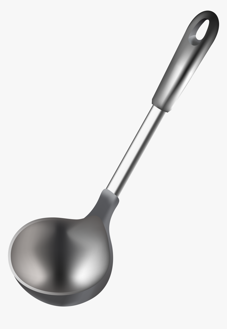 Soup Ladle Png Clip Art - Cartoon Spoon For Soup, Transparent Png, Free Download