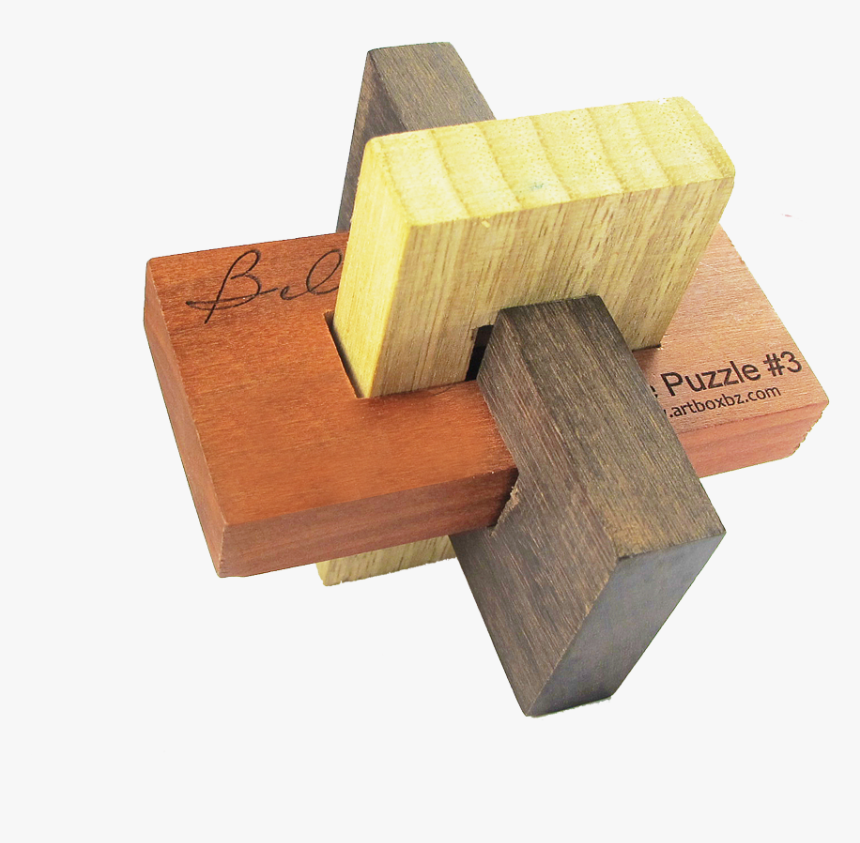 Gage Puzzle -three Pieces - Plywood, HD Png Download, Free Download