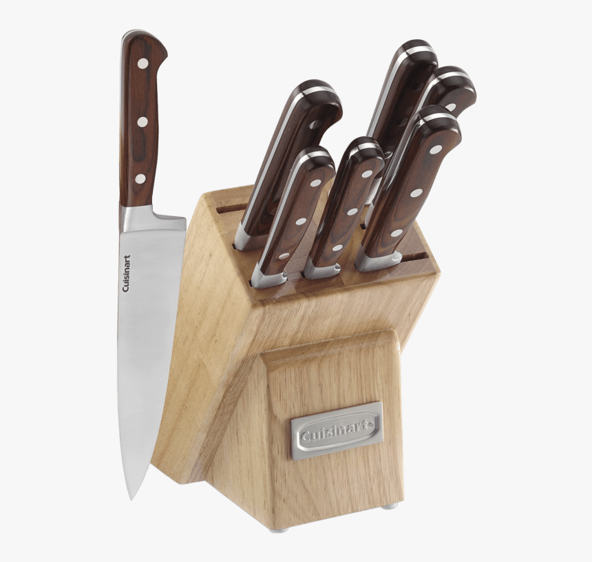 Cuisinart Knife Set Wood, HD Png Download, Free Download