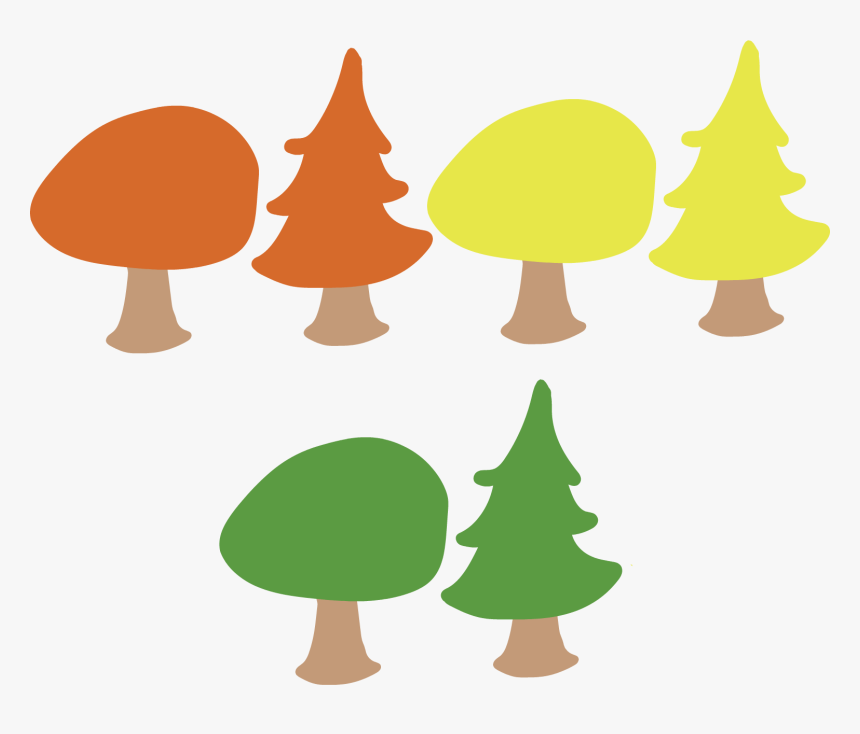 Cypress Trees - Illustration, HD Png Download, Free Download