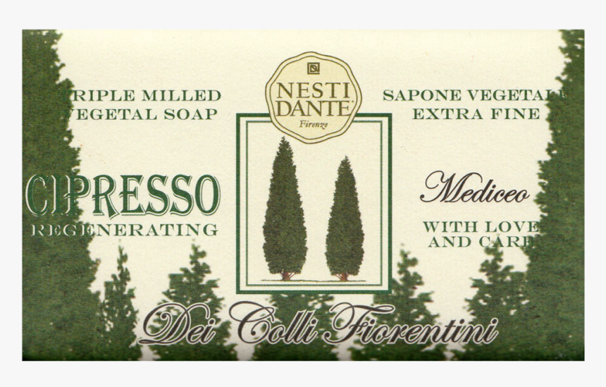 Nesti Dante Cipresso Cypress Tree Soap Bar 250g - Nesti Dante Cypress Tree, HD Png Download, Free Download