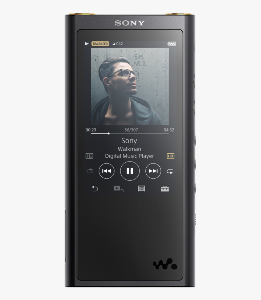 Walkman With High Resolution Audio, , Product Image"
 - Sony Walkman Nw Zx300, HD Png Download, Free Download