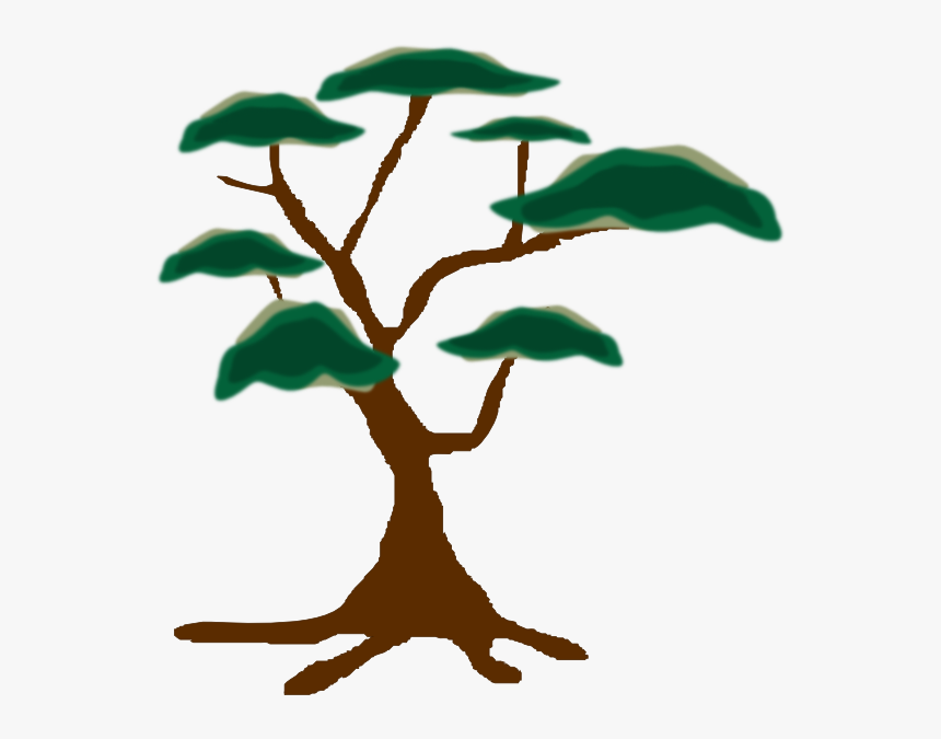 Tree Clip Art - Safari Trees Clip Art, HD Png Download, Free Download