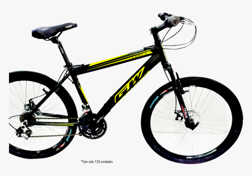 Raleigh Mountain Bike Red Black, HD Png Download, Free Download