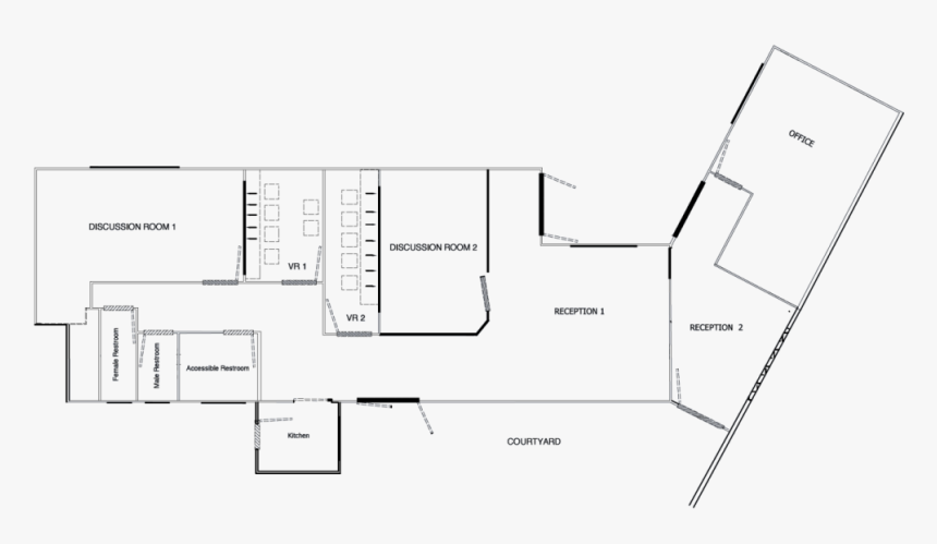 Focus 21 Rooms Floor Plan - Floor Plan White Png, Transparent Png, Free Download