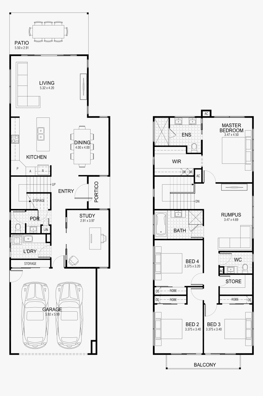 Transparent Balcony Png - Floor Plan Transparent Background, Png Download, Free Download