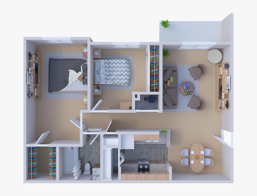 Stone Bridge - Floorplan - Enclave - Floor Plan, HD Png Download, Free Download