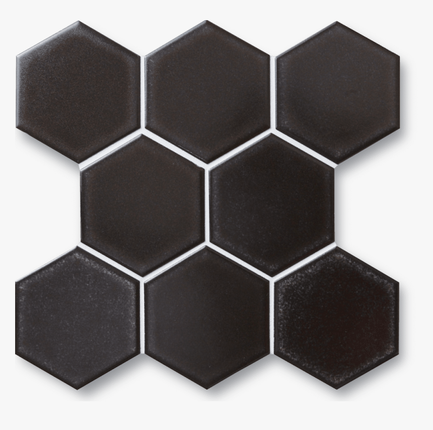 Contour Hexagon - Charcoal - Peel And Stick Floor Tiles Honeycomb, HD Png Download, Free Download