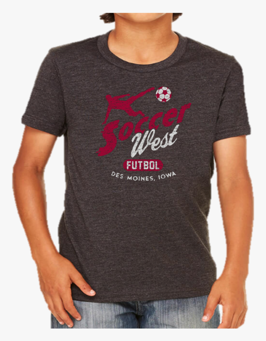 Kids Soccer West Futbol Tee - Iiit Allahabad T Shirt, HD Png Download, Free Download