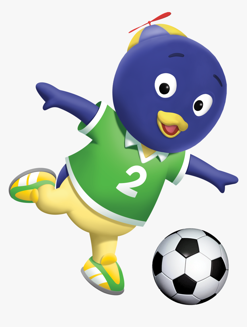 The Backyardigans Pablo Soccer Fútbol Nickelodeon Nick - Pablo Backyardigans Playing Soccer, HD Png Download, Free Download