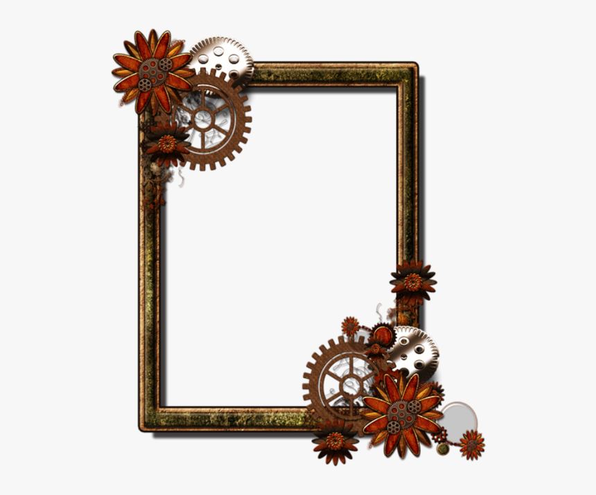 Corset Steampunk Frame Png, Transparent Png, Free Download