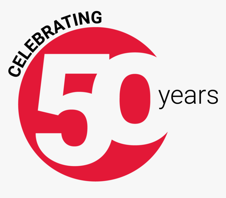 Celebrating 50 Years Logo - Circle, HD Png Download, Free Download