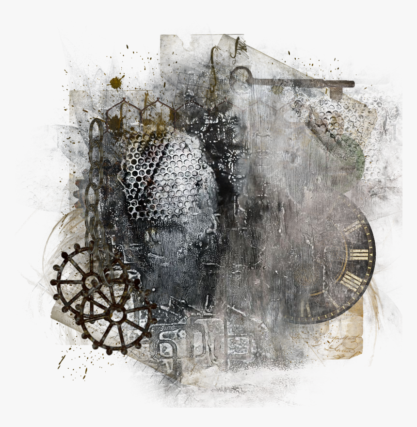 Steampunk Background Element 800 X 800 Png Transparent - Sketch, Png Download, Free Download