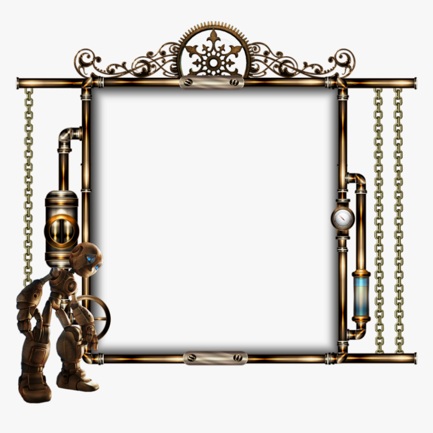 #steampunk #frame - Steam Punk Steampunk Frame Png, Transparent Png, Free Download