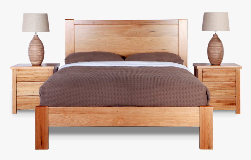 Wooden Bed Front Png, Transparent Png, Free Download