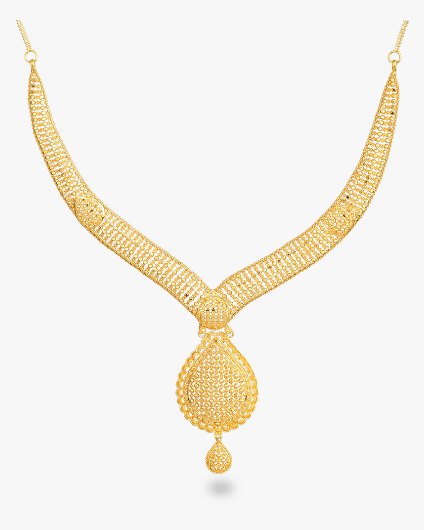 Jali 22ct Gold Filigree Necklace - สร้อย คอ ทองคำ, HD Png Download, Free Download