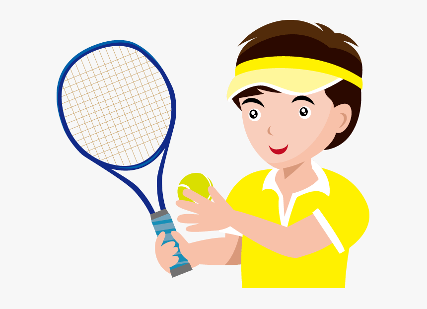 Tennis Player Quotes Like Success - Playing Tennis Clipart Png, Transparent Png, Free Download