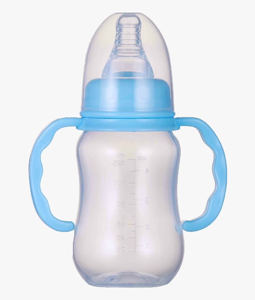 Milk Pacifier Baby Bottle - Transparent Feeding Bottle Png, Png Download, Free Download