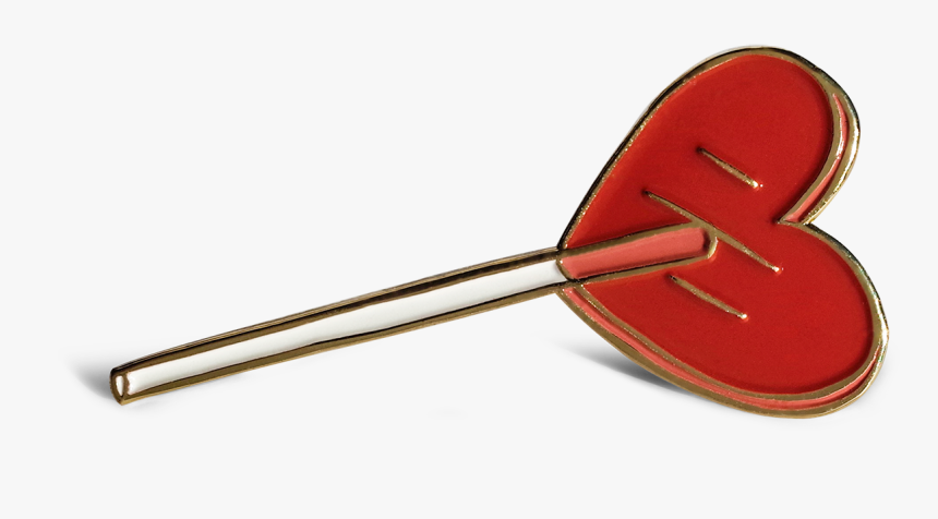 Heart Lolli Pin - Flyswatter, HD Png Download, Free Download