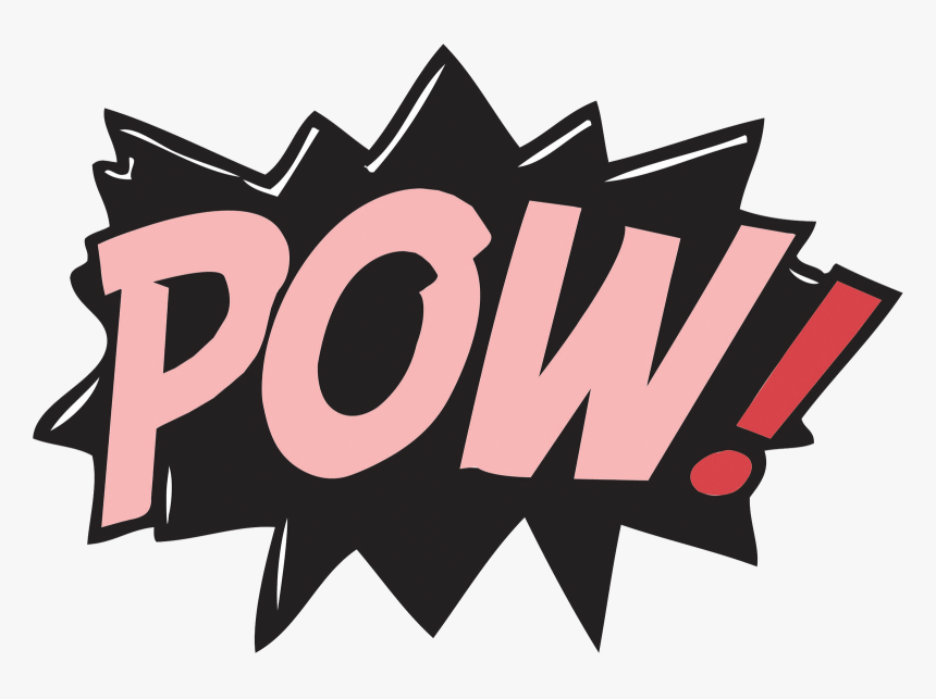 Pow Png Transparent - Pink Pow Png, Png Download, Free Download