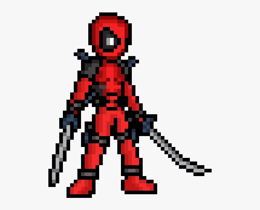 Deadpool Perler , Png Download - Pixel Art Miraculous Ladybug, Transparent Png, Free Download