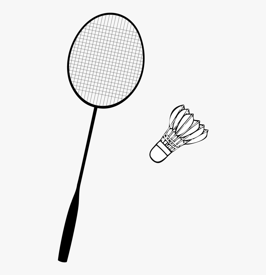 Badminton Racket Net U6253u7403 - Transparent Background Badminton Racket Clipart, HD Png Download, Free Download
