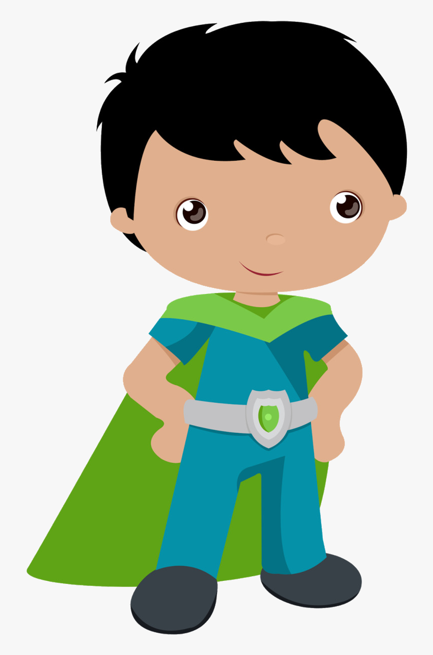 Superhero Batman Superman Green Facial Expression Transparent - Kid Superhero Clipart, HD Png Download, Free Download