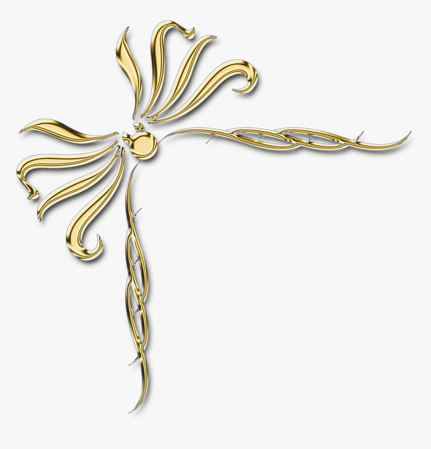 Decorative Corner Png - Gold Border Png Vector Corner, Transparent Png, Free Download