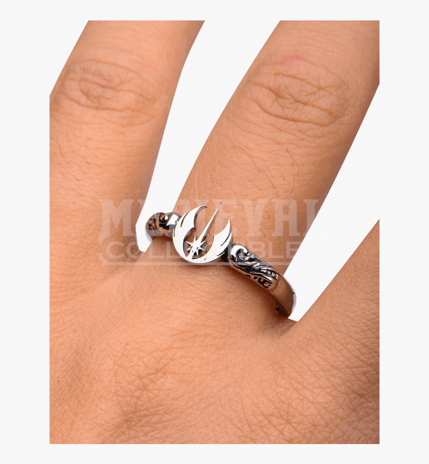 Jedi Order Scrollwork Petite Ring - Wedding Ring, HD Png Download, Free Download