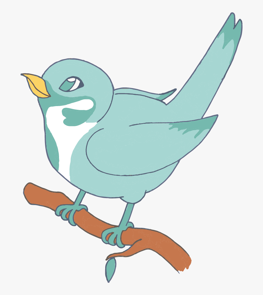 A Cartoon Drawing Of A Little Sparrow - Little Sparrow Cartoon Png, Transparent Png, Free Download