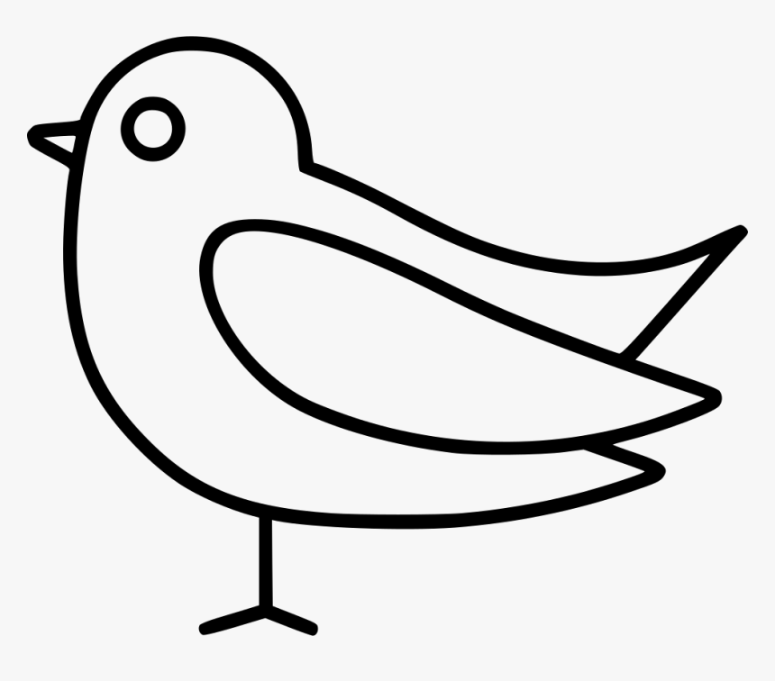 Sparrow - Line Art, HD Png Download, Free Download