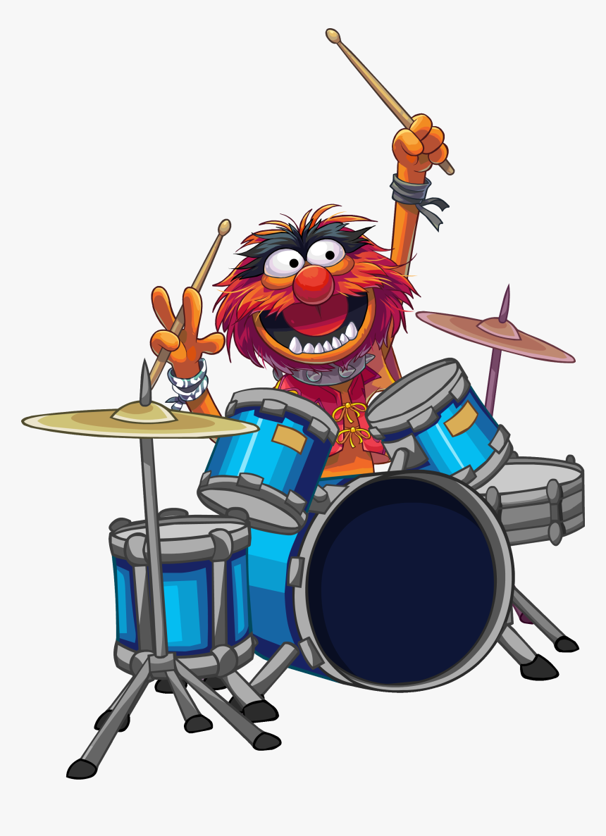 Snare And The Young - Muppets Animal Drums, HD Png Download, Free Download