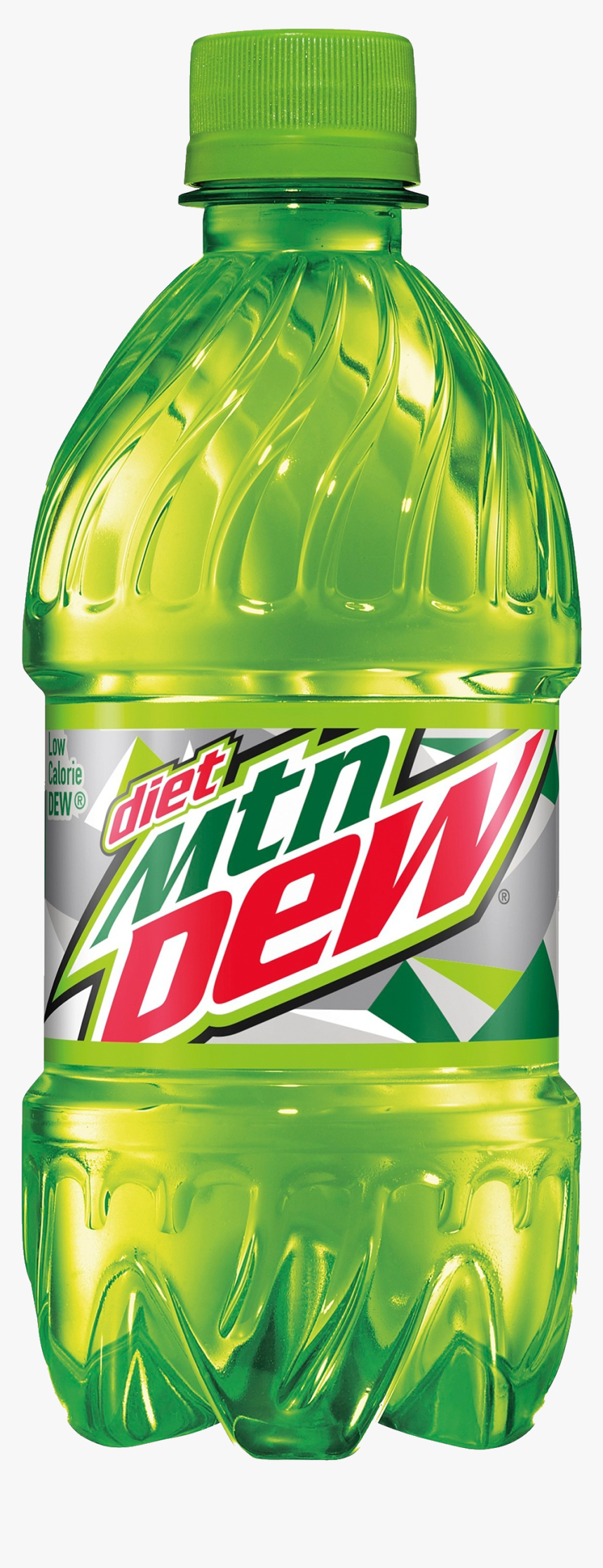 Diet Mountain Dew 12 Oz Bottle Design - Mtn Dew 24 Oz, HD Png Download, Free Download