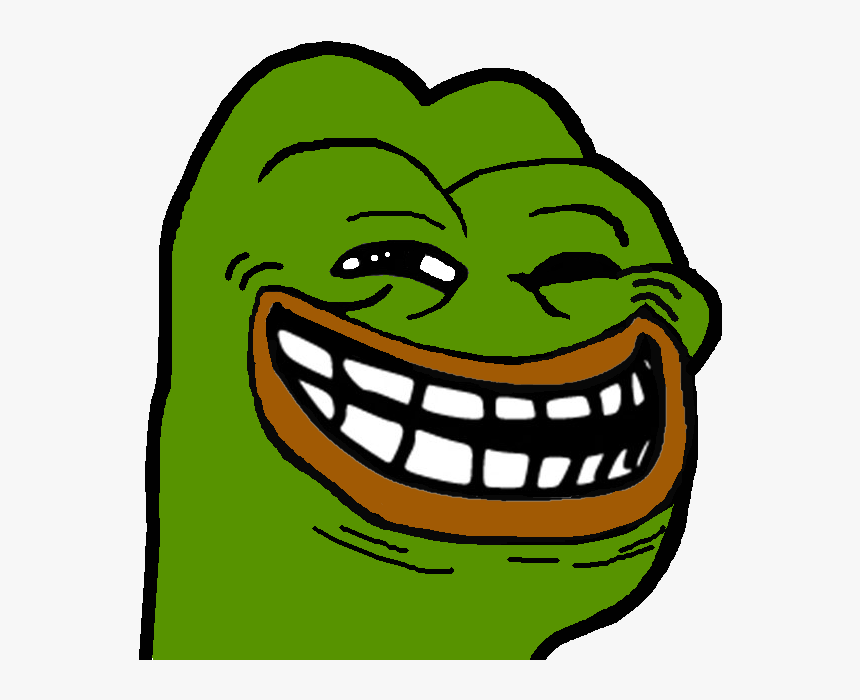 Dank Meme Faces - Pepe The Frog Troll Face, HD Png Download is free transpa...