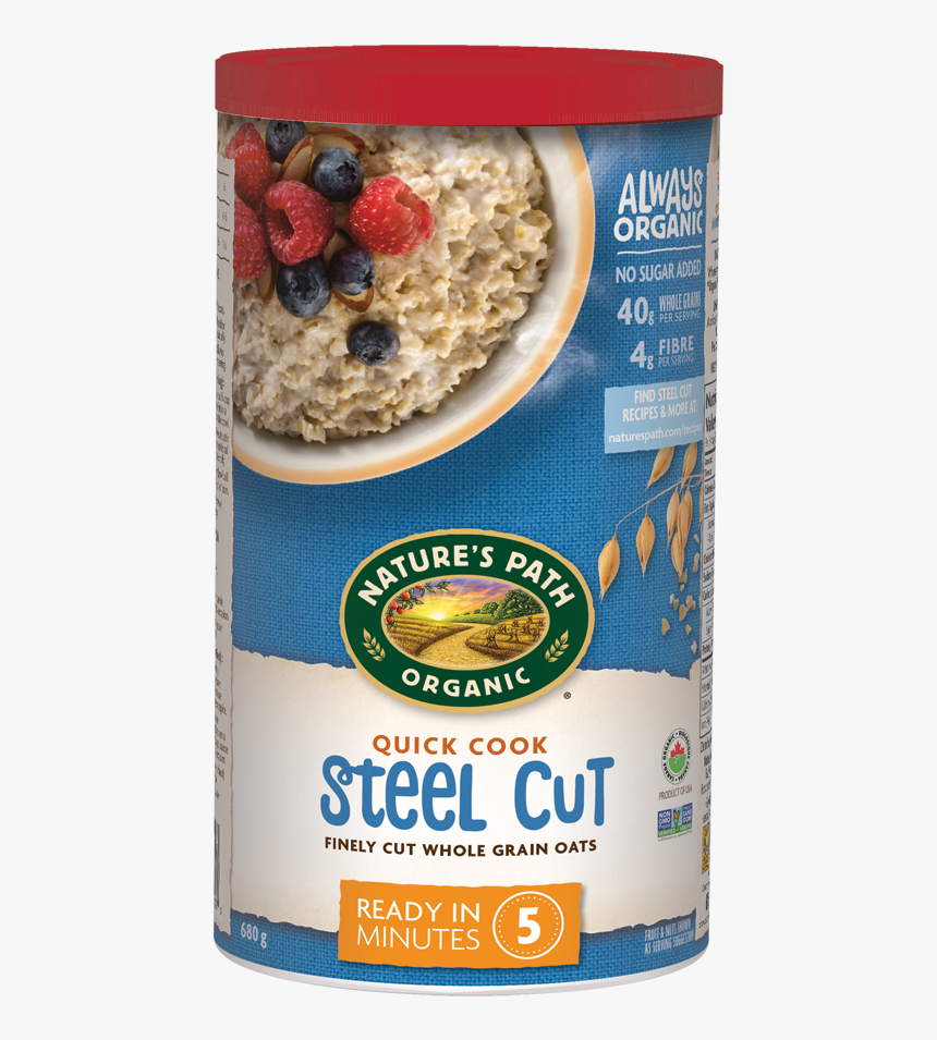 Nature's Path Quick Cook Steel Cut Oats, HD Png Download, Free Download