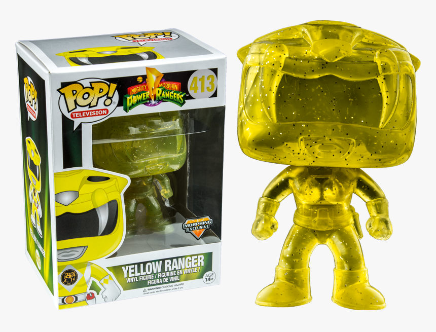 Transparent Power Rangers 2017 Png - Funko Pop Power Rangers Yellow, Png Download, Free Download