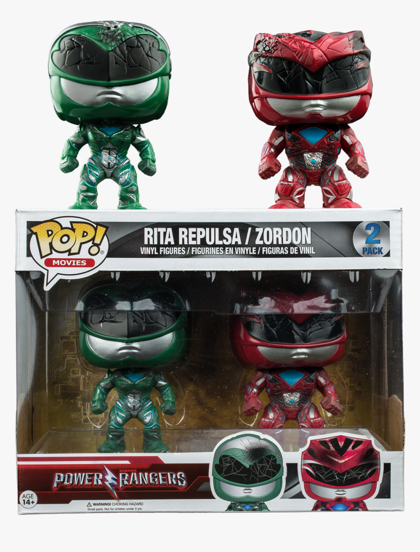 Rita Repulsa & Zordon Pop Vinyl Figure 2-pack Main - Power Ranger Movie Funko Pop, HD Png Download, Free Download