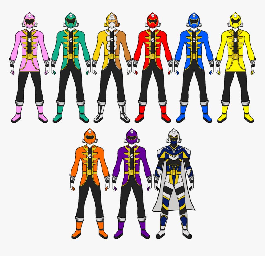 Super Sentai Power Rangers Television Show - Power Rangers Super Mario, HD Png Download, Free Download